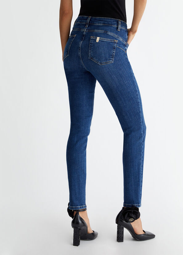 Liu Jo Jeans skinny bottom up Spedizione Gratuita
