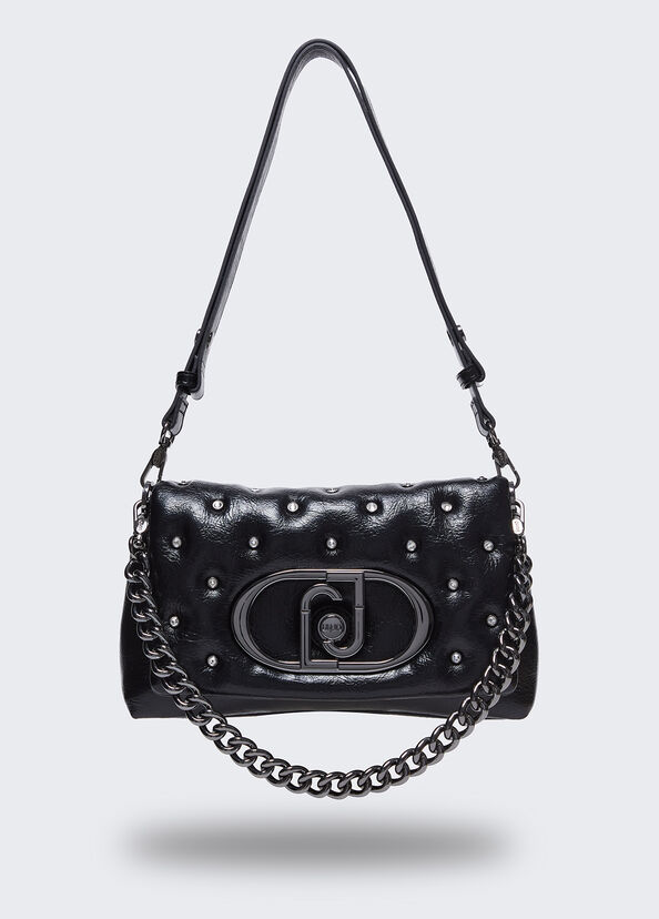 Liu Jo Borsa grande LaPuffy con strass Sconto