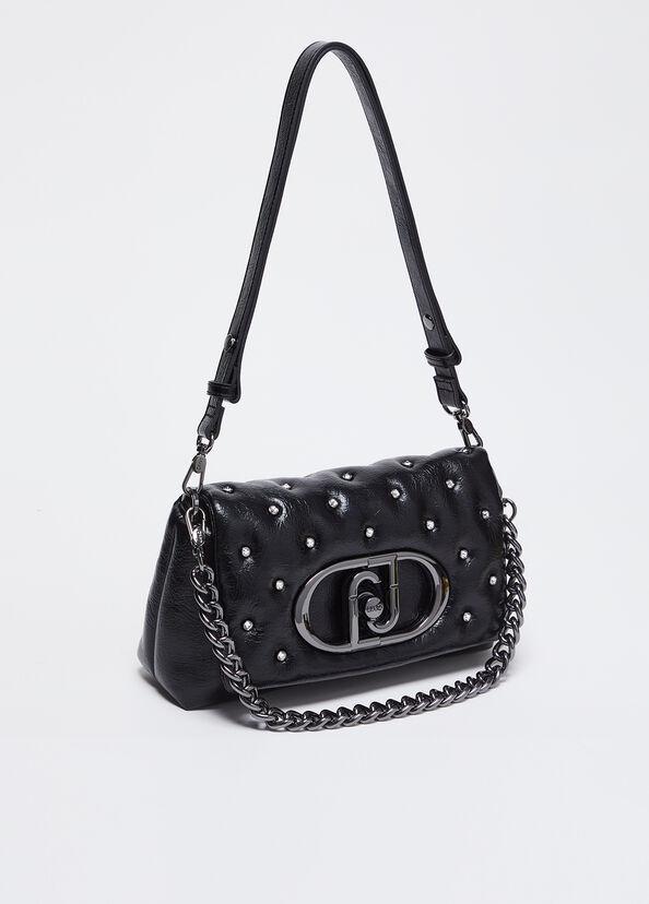 Liu Jo Borsa grande LaPuffy con strass Sconto