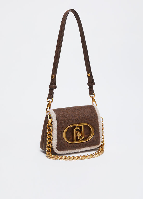 Liu Jo Borsa piccola LaPuffy in tessuto spalmato Offerta