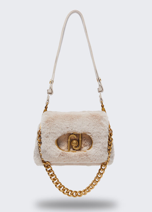 Liu Jo Borsa piccola LaPuffy in pelliccia sintetica Online