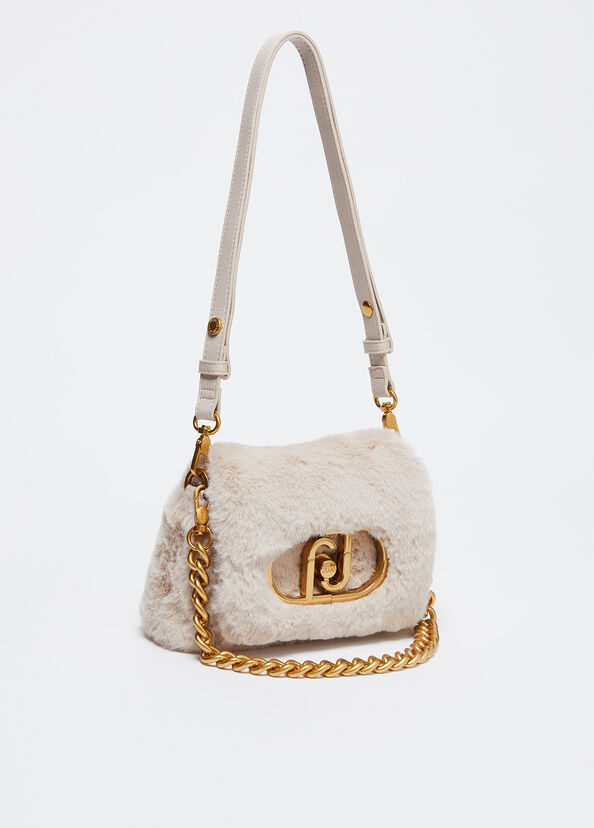 Liu Jo Borsa piccola LaPuffy in pelliccia sintetica Online