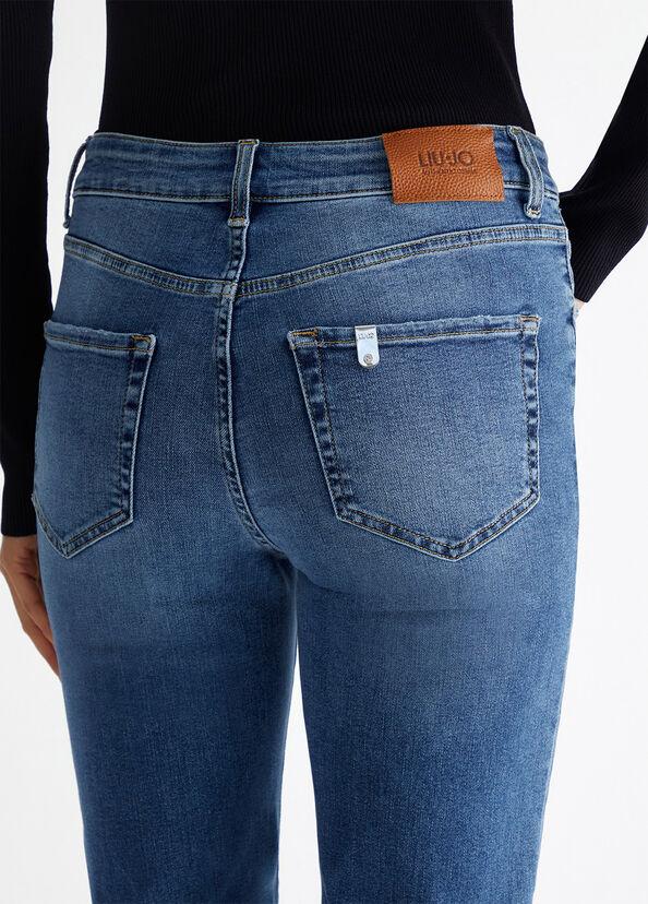 Liu Jo Jeans straight a vita alta Nuovo