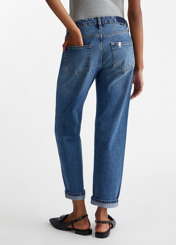 Liu Jo Jeans boyfriend a vita bassa Qualità