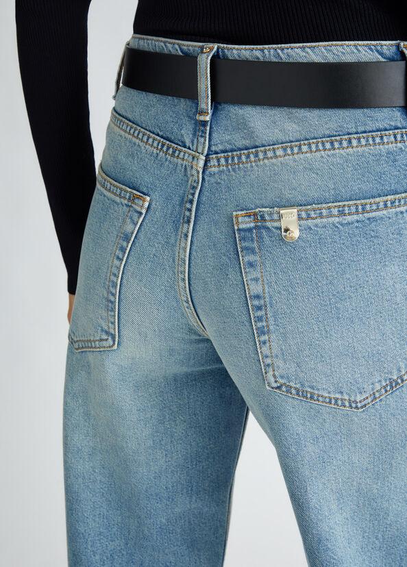 Liu Jo Jeans straight a vita alta Vendita