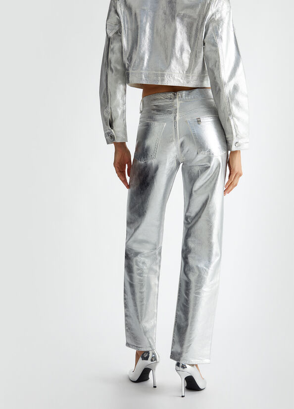 Liu Jo Jeans straight laminati Negozi Online