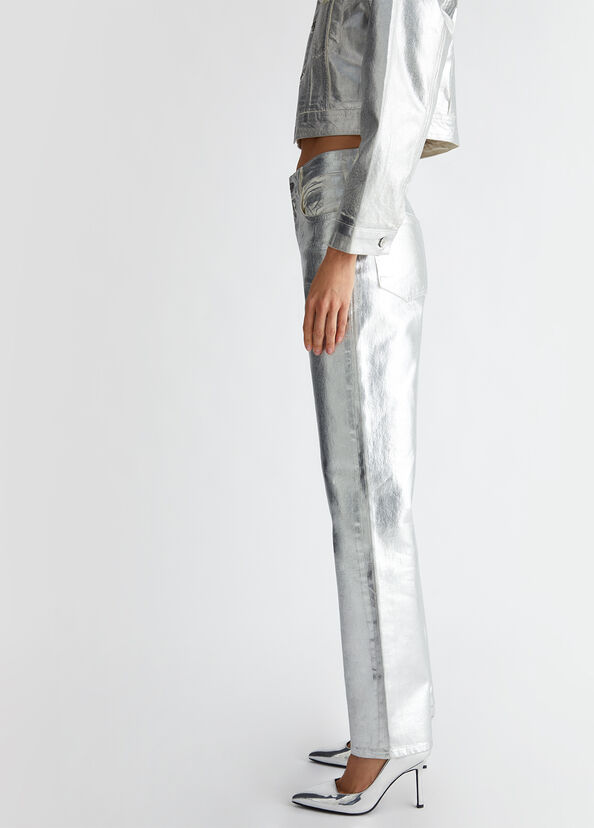Liu Jo Jeans straight laminati Negozi Online