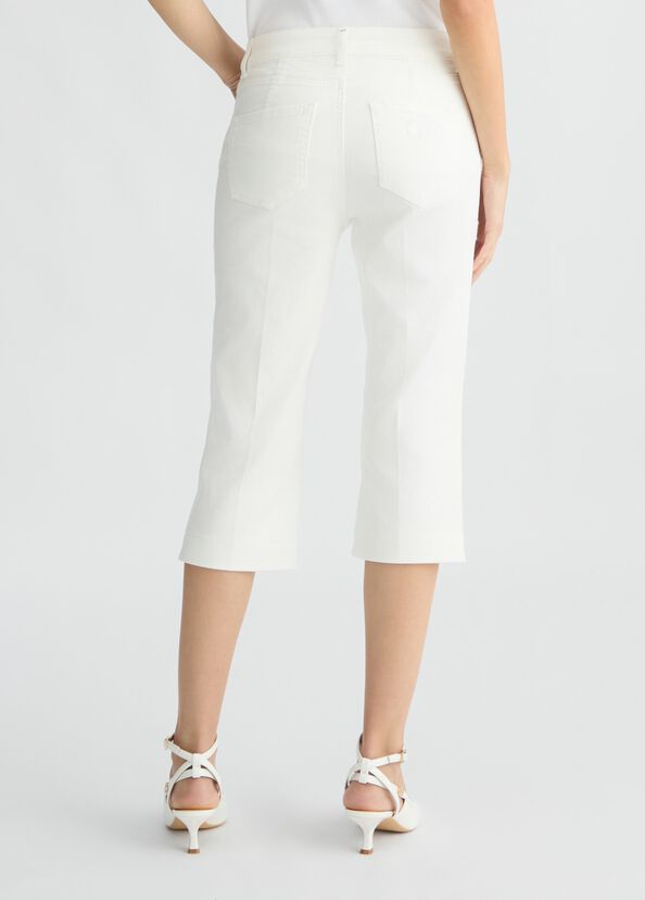 Liu Jo Pantaloni Capri in denim Prezzo Ridotto