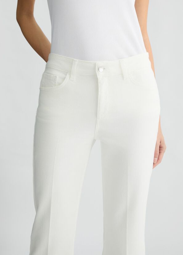 Liu Jo Pantaloni Capri in denim Prezzo Ridotto
