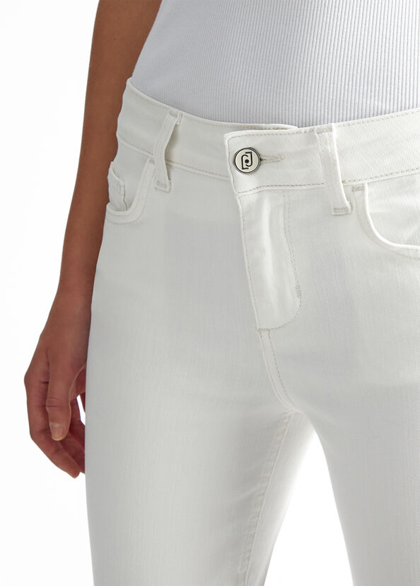 Liu Jo Jeans cropped bottom up Sottocosto
