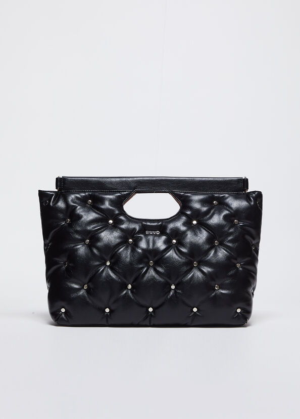 Liu Jo Borsa a mano glossy con borchie Offerte
