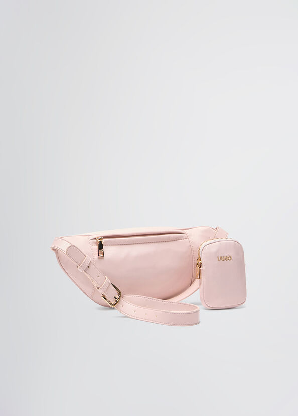 Liu Jo Marsupio in nylon con charm Prezzo di fabbrica