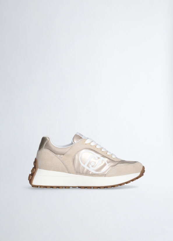 Liu Jo Sneakers in suede e nylon Offerta Giorno del Papà