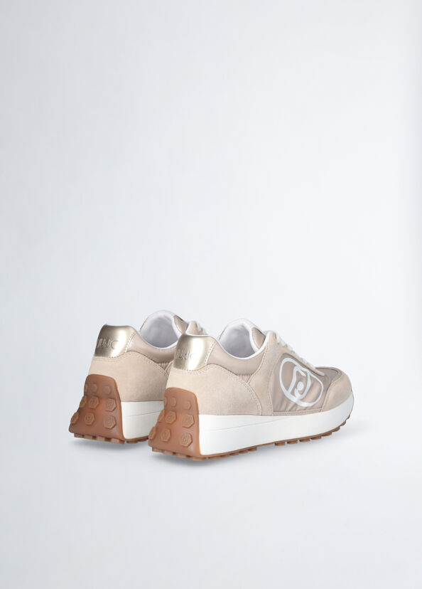 Liu Jo Sneakers in suede e nylon Offerta Giorno del Papà
