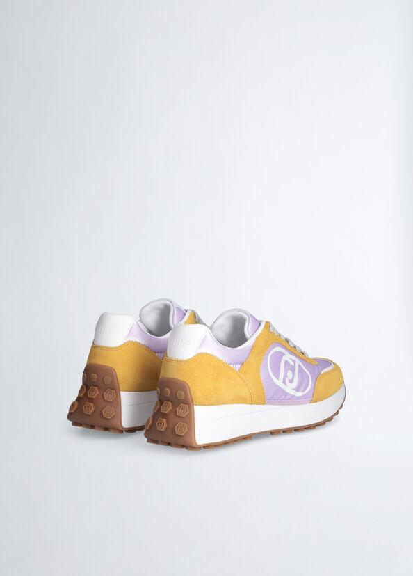 Liu Jo Sneakers in suede e nylon Vendita calda