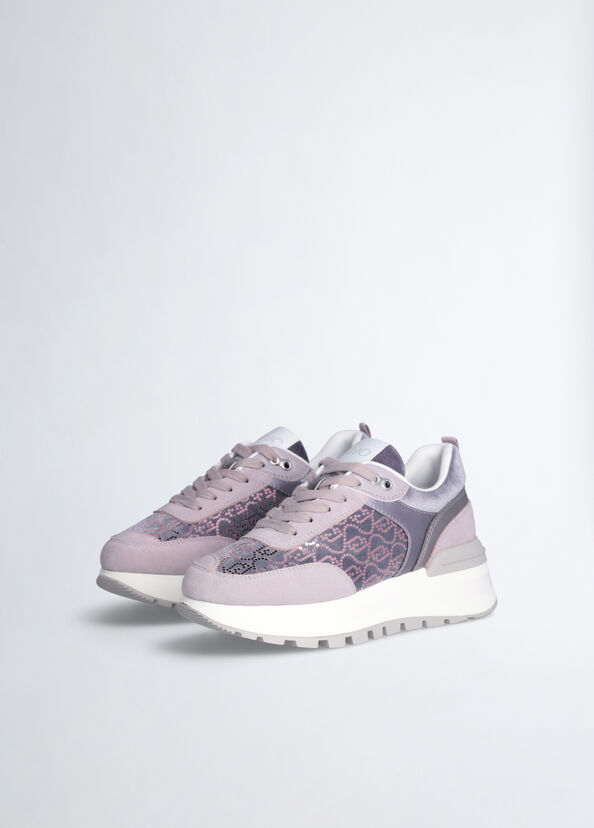 Liu Jo Sneakers platform con micro paillettes Offerte giornaliere
