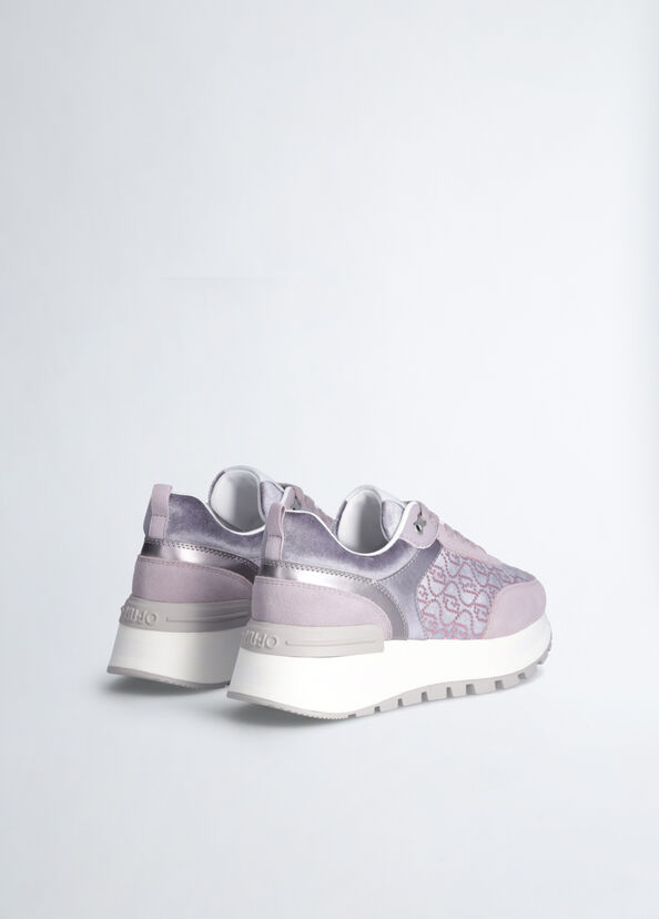 Liu Jo Sneakers platform con micro paillettes Offerte giornaliere