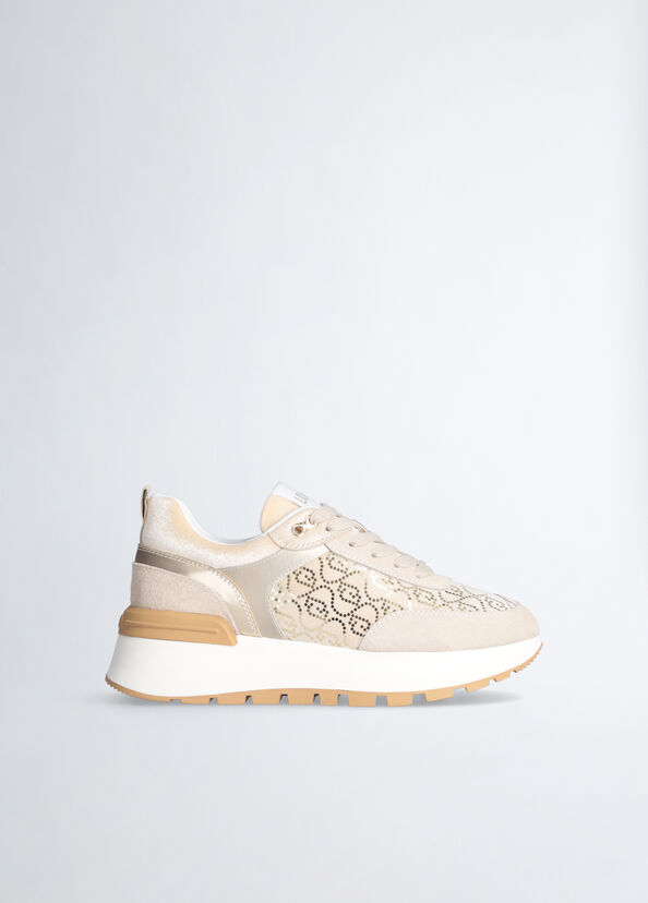 Liu Jo Sneakers platform con micro paillettes Offerte speciali