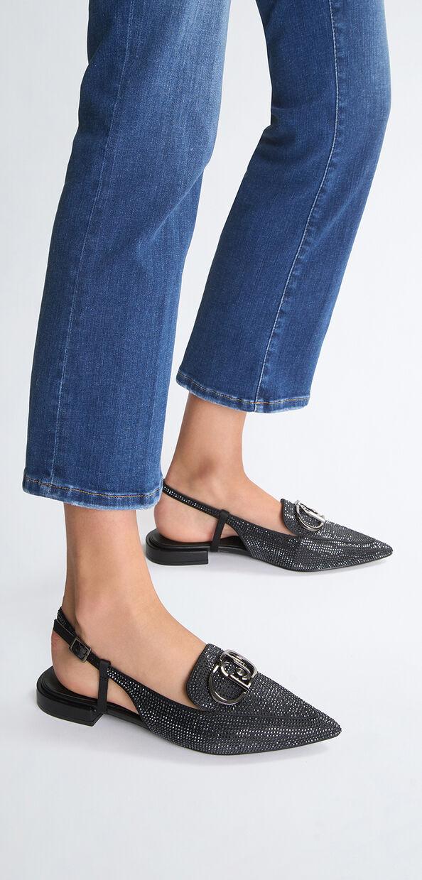 Liu Jo Ballerine slingback full strass 50% di sconto per tempo limitato