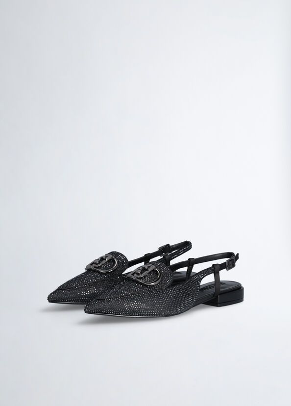 Liu Jo Ballerine slingback full strass 50% di sconto per tempo limitato