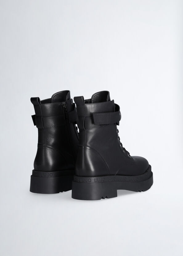 Liu Jo Anfibi platform in pelle Qualità