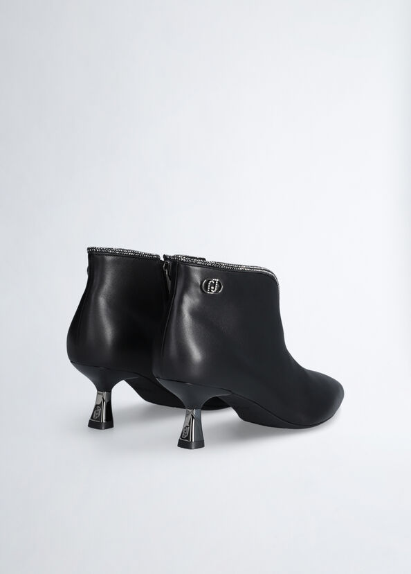 Liu Jo Stivaletti in pelle con strass Vendita