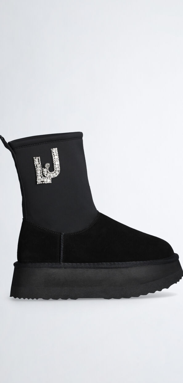 Liu Jo Stivaletti warm con logo gioiello