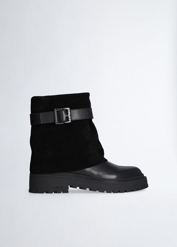 Liu Jo Biker boots con risvolti Negozi Online