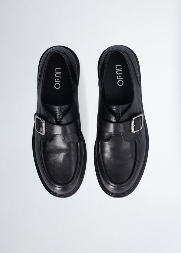 Liu Jo Scarpe in pelle con fibbia Economico