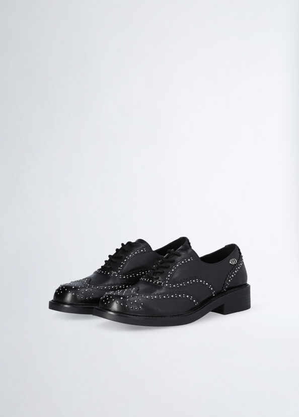 Liu Jo Scarpe Oxford con borchie In Vendita