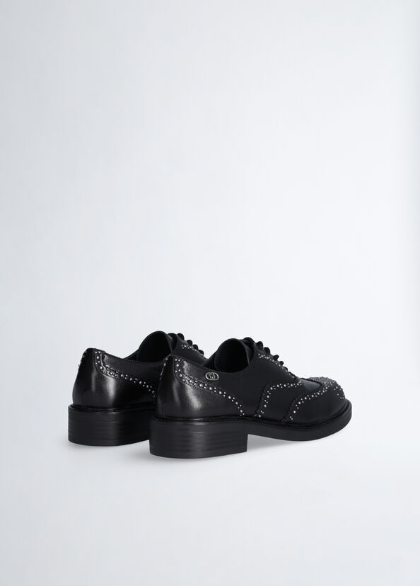 Liu Jo Scarpe Oxford con borchie In Vendita