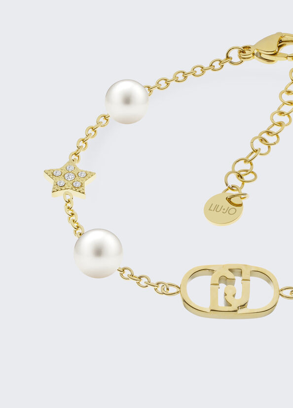 Liu Jo Bracciale con perle sintetiche Spedizione gratuita