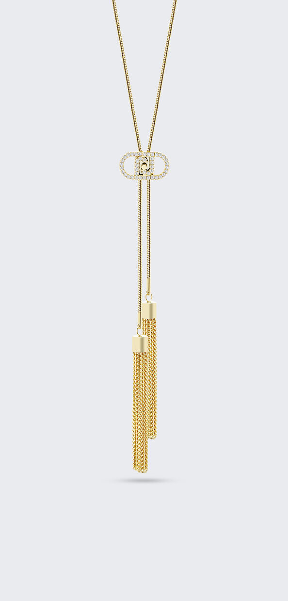 Liu Jo Collana con nappine metalliche