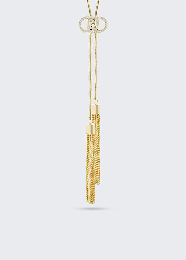 Liu Jo Collana con nappine metalliche Grande vendita