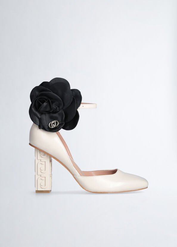 Liu Jo Décolleté bianche con fiore Offerta Anniversario