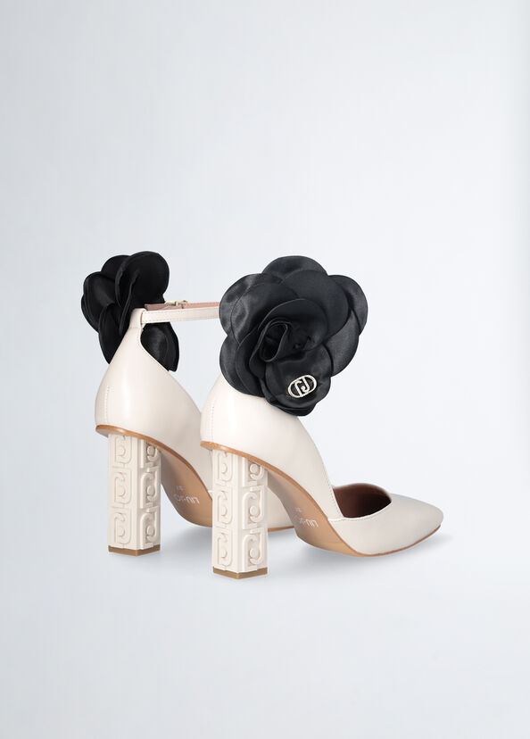 Liu Jo Décolleté bianche con fiore Offerta Anniversario