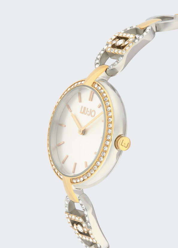 Liu Jo Orologio con cinturino logato Comprane uno, ottenene uno gratis