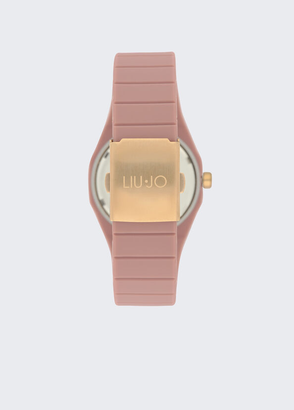 Liu Jo Orologio con cinturino in silicone Ritorno libero