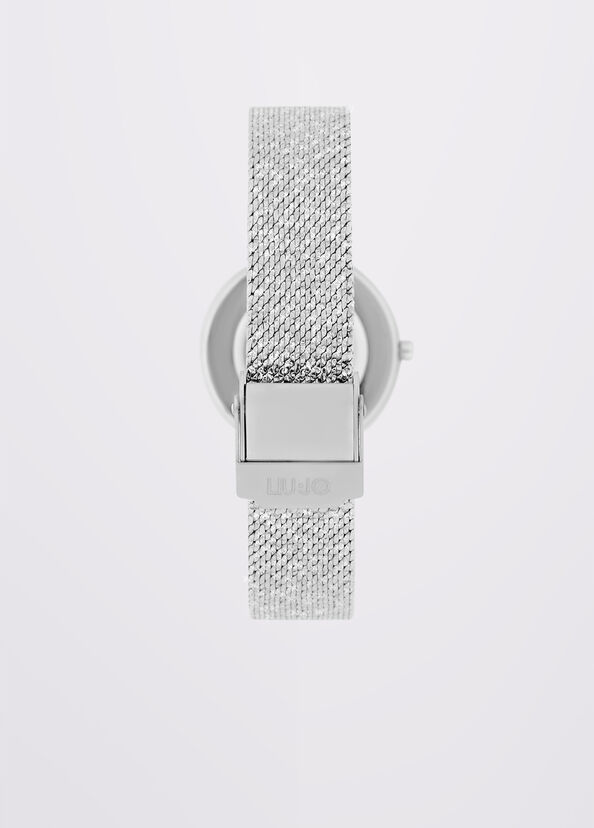 Liu Jo Orologio in acciaio con cristalli Only for today