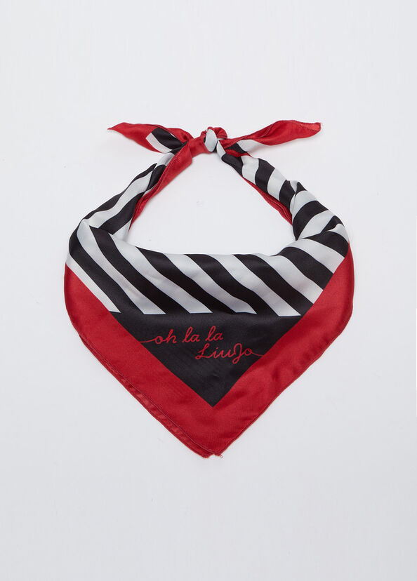 Liu Jo Foulard con stampa Esporta salva