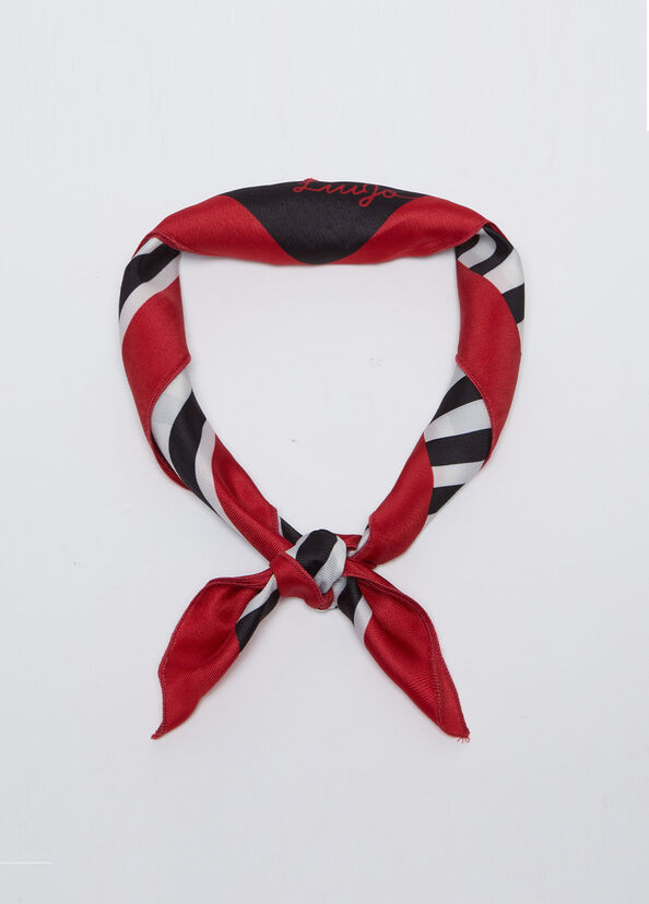 Liu Jo Foulard con stampa Esporta salva
