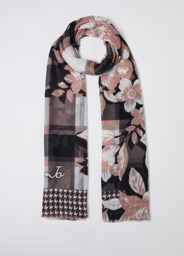 Liu Jo Stola check floreale Italy