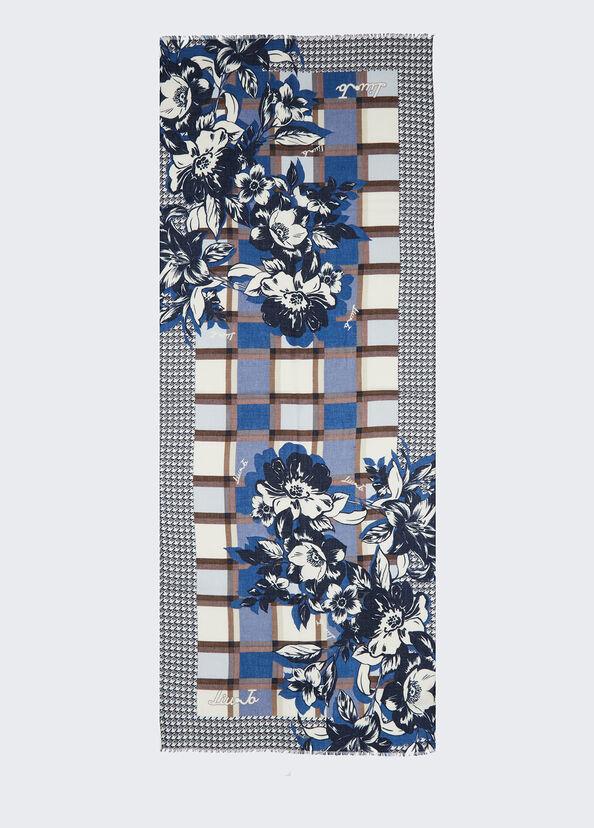 Liu Jo Stola check floreale Italia