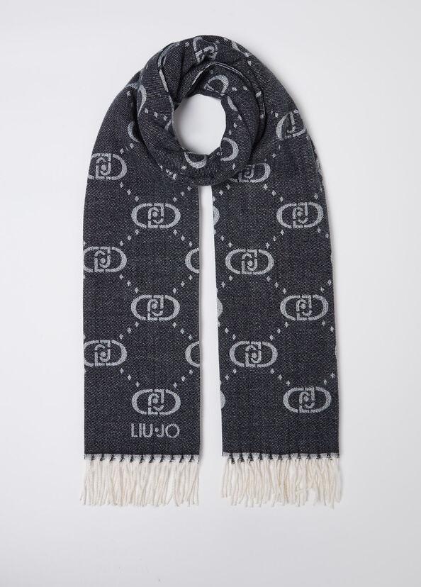 Liu Jo Stola con logo jacquard Pezzi Unici