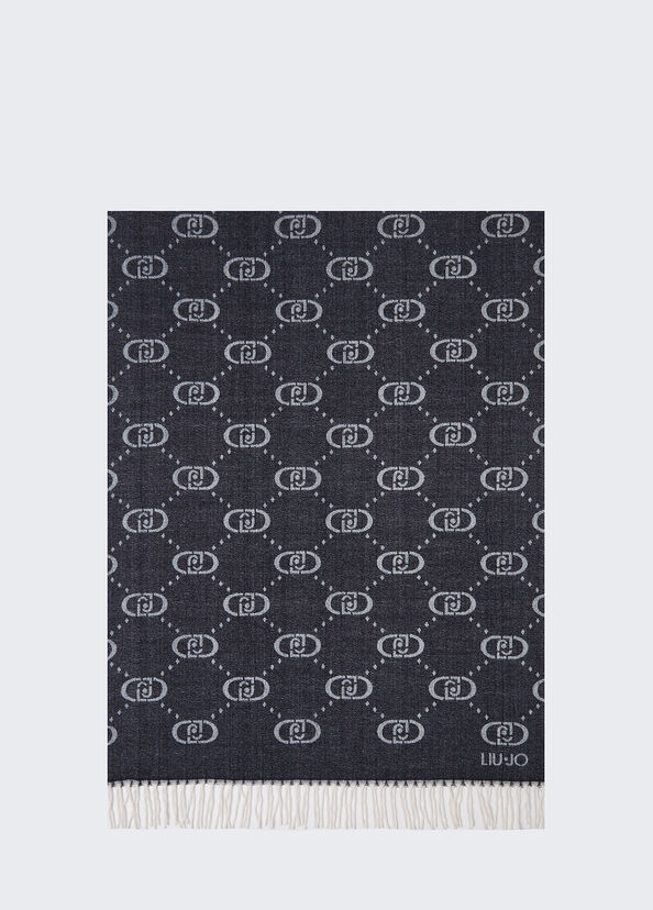 Liu Jo Stola con logo jacquard Pezzi Unici
