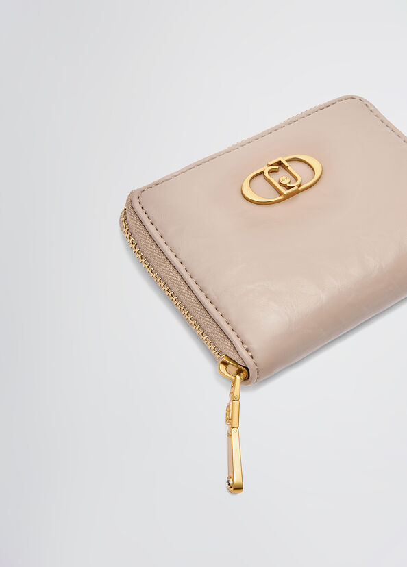 Liu Jo Portafoglio zip around con logo Comprare a buon mercato