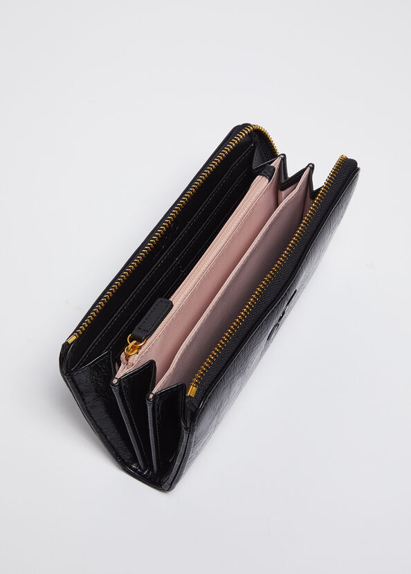 Liu Jo Portafoglio grande zip around glossy Offerta San Valentino