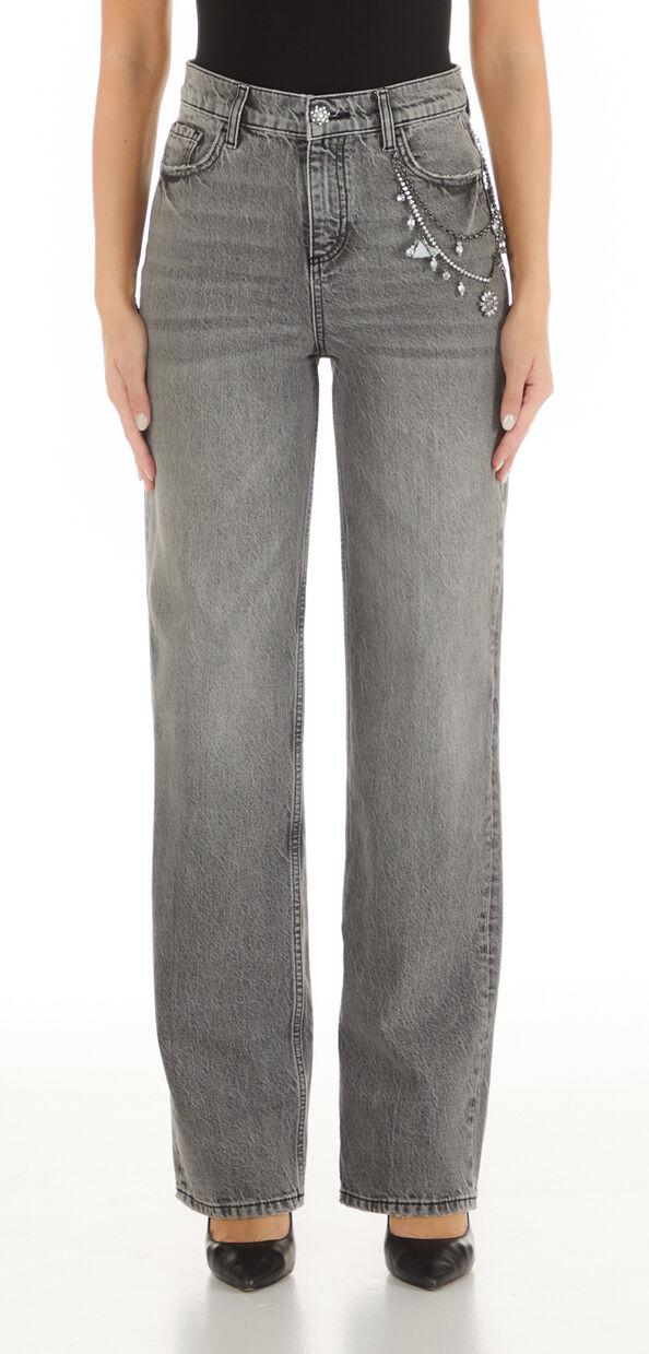 Liu Jo Jeans straight con charms In vendita