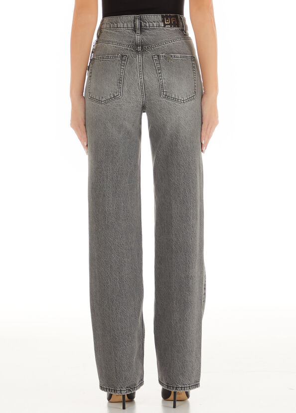 Liu Jo Jeans straight con charms In vendita