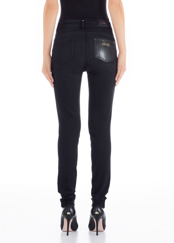 Liu Jo Jeans nero skinny vita alta Duty-free
